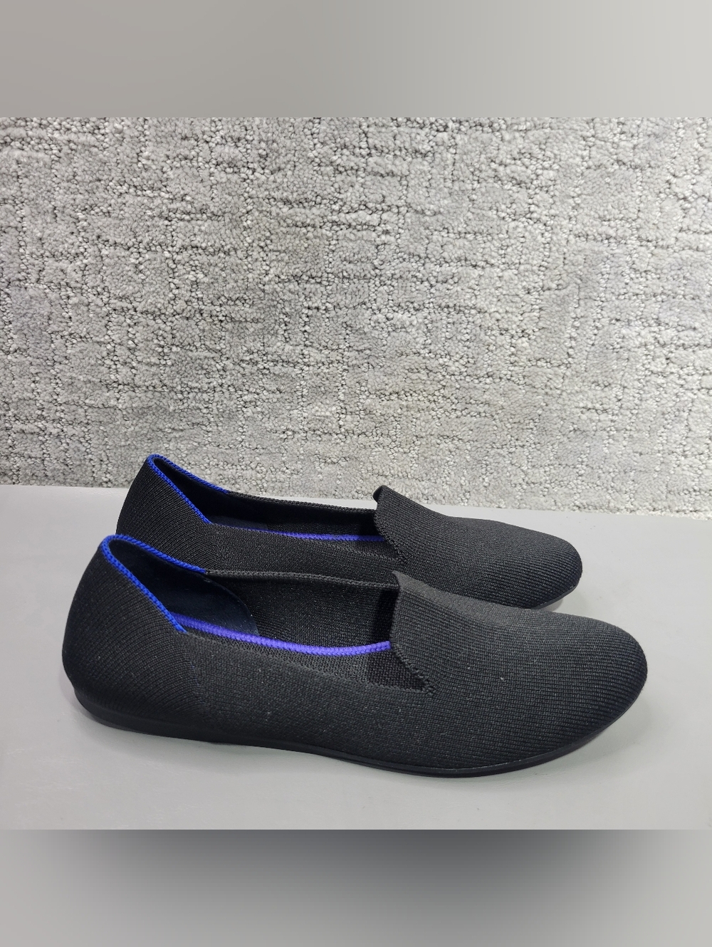 Rothy's the loafer Women's Size US 7.5 Black Slip on Shoes - Picture 10 of 10
